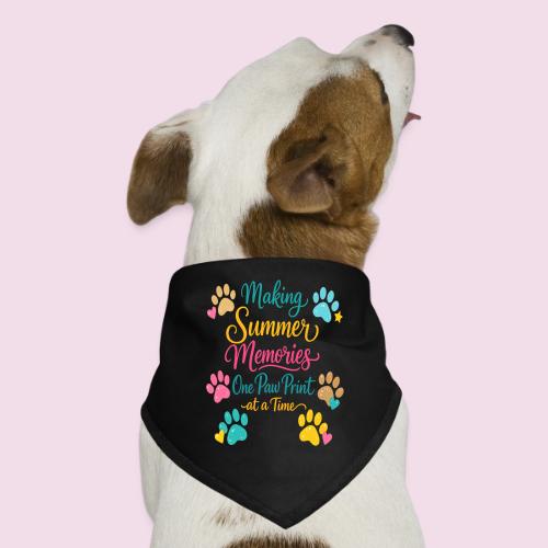 Making Summer Memories One Paw Print at a Time - Dog Bandana