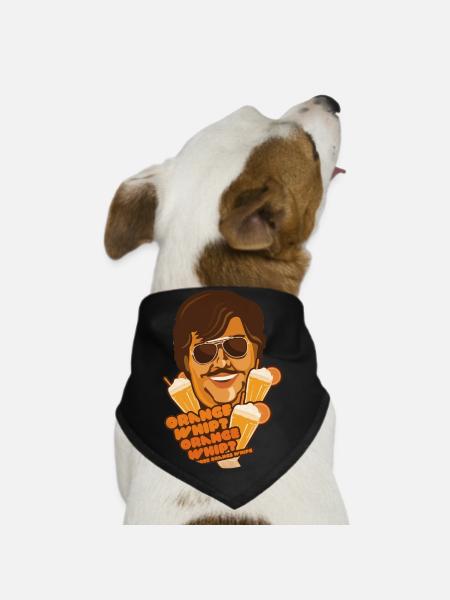 john candy - Dog Bandana - black - Front