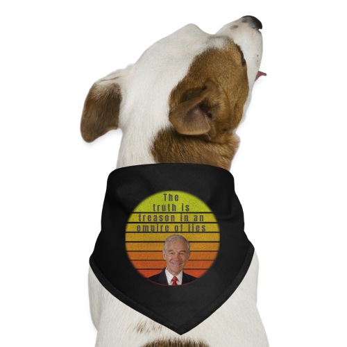 The Truth is Treason in an empire of lies - Dog Bandana