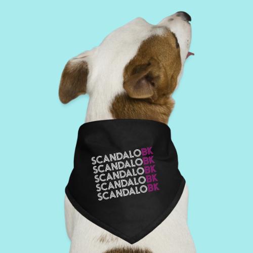 Scandalo BK 2018 White Letters - Dog Bandana