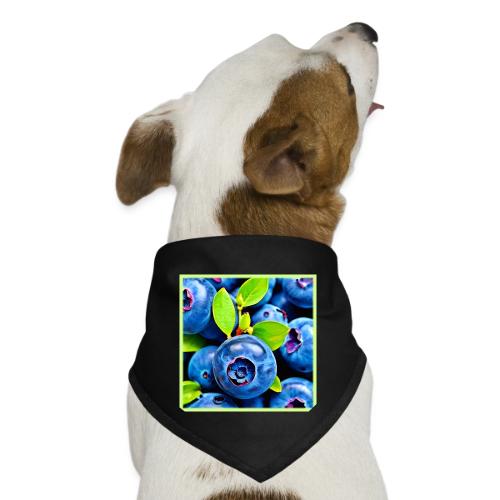 Fresh Blueberries Close-Up - Dog Bandana