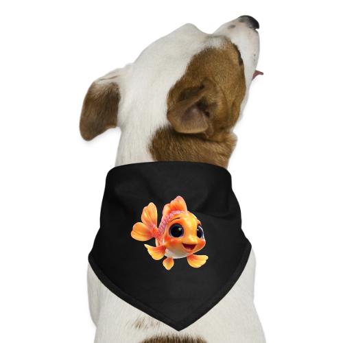 Cheerful 3D Orange Baby Fish - Dog Bandana
