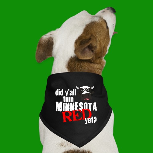 Turn Minnesota Red - Dog Bandana