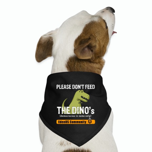 DON'T FEED THE DINO T-Shirt - Dog Bandana
