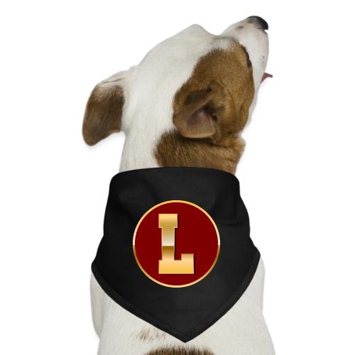 Letter L – Capital Varsity Alphabet Monogram - Dog Bandana
