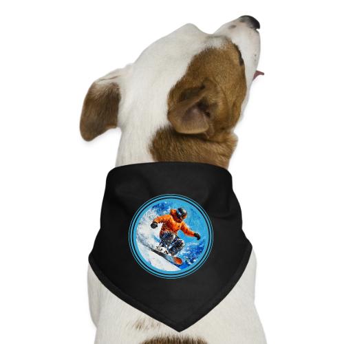 Snowboarding Motion - Dog Bandana