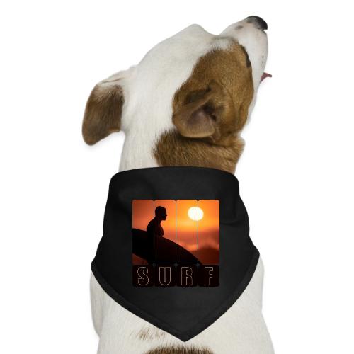 Surfing: Sunset Surf Panels - Dog Bandana