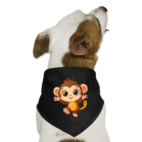 Dancing Baby Monkey Joyful - Dog Bandana