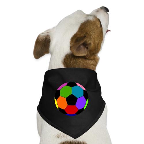 Multi-colored soccer ball - Dog Bandana