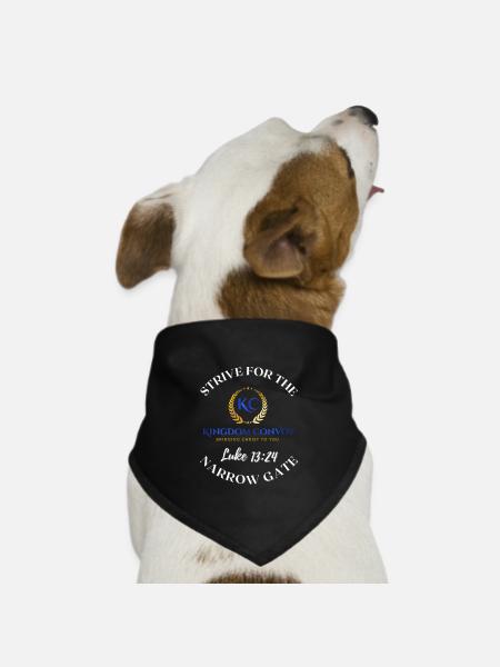 Strive - Dog Bandana - black - Front