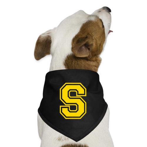 Letter S – Capital Athletic Alphabet Monogram - Dog Bandana