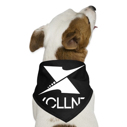 Xcllnt Logo White - Dog Bandana