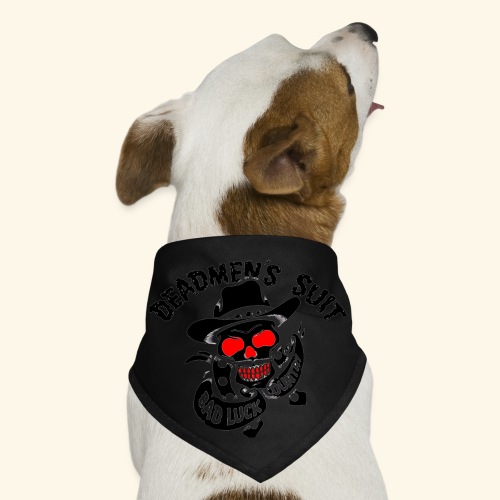 Deadmen's Suit Bad Luck#Skull - Dog Bandana