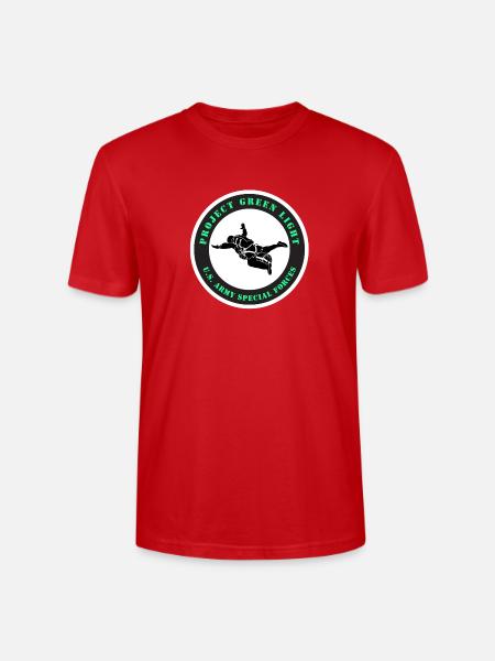 Project Green Light - Stanley/Stella Crafter Unisex Organic T-Shirt - red