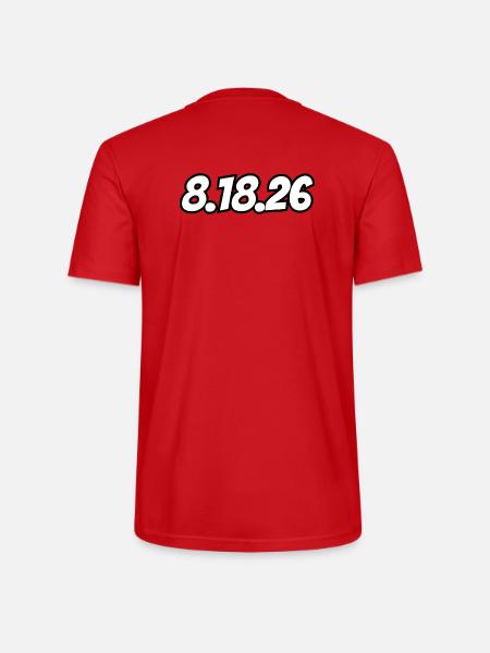 25K on 8.18.26 - Stanley/Stella Crafter Unisex Organic T-Shirt - red