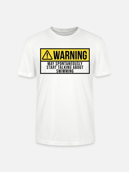 Swimming Swimming - Stanley/Stella Crafter Unisex Organic T-Shirt - white