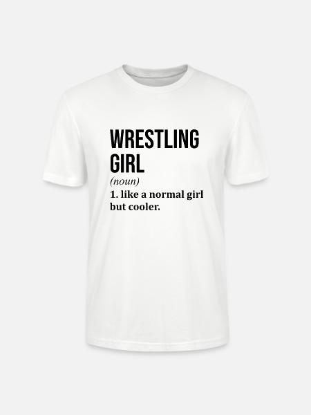 Wrestling Wrestling Wrestling - Stanley/Stella Crafter Unisex Organic T-Shirt - white