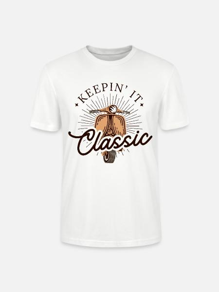 Keepin' It Classic - Stanley/Stella Crafter Unisex Organic T-Shirt - white
