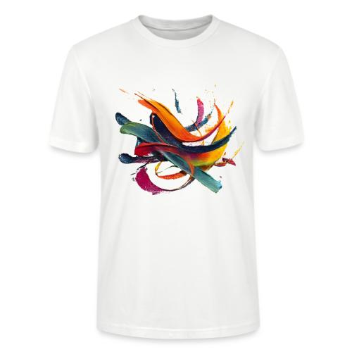 Colorful Waves - Stanley/Stella Crafter Unisex Organic T-Shirt
