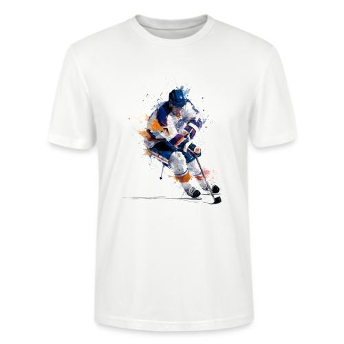 Hockey: Icy Streaks - Stanley/Stella Crafter Unisex Organic T-Shirt