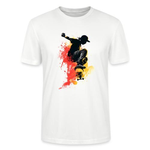 Skateboarding: Splash of Motion - Stanley/Stella Crafter Unisex Organic T-Shirt