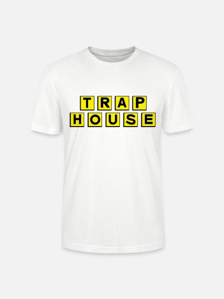Trap House - Stanley/Stella Crafter Unisex Organic T-Shirt - white