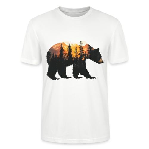 Bear: Sunset Guardian - Stanley/Stella Crafter Unisex Organic T-Shirt