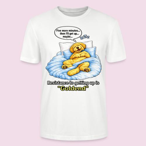 Funny Goldendoodle Sleeping design. - Stanley/Stella Crafter Unisex Organic T-Shirt