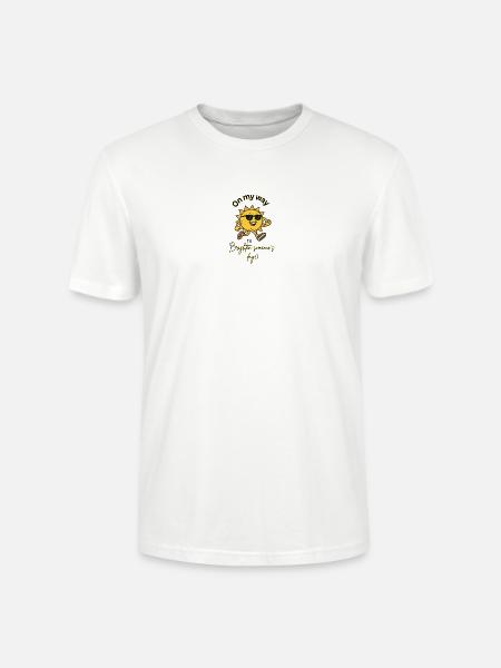Sunkissed - Stanley/Stella Crafter Unisex Organic T-Shirt - white