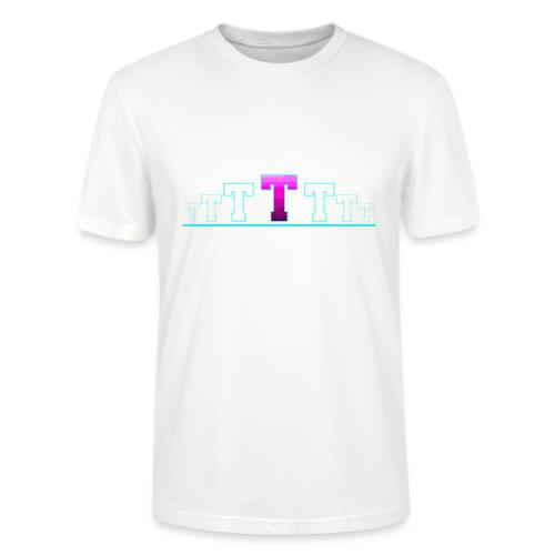 Letter T – Capital Varsity Alphabet Monogram - Stanley/Stella Crafter Unisex Organic T-Shirt