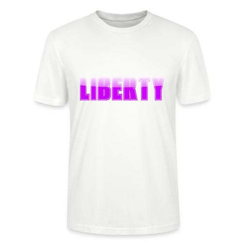 Liberty Typography Graphic Design - Stanley/Stella Crafter Unisex Organic T-Shirt