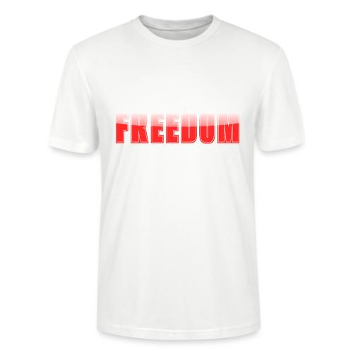 Freedom Typography Design - Stanley/Stella Crafter Unisex Organic T-Shirt