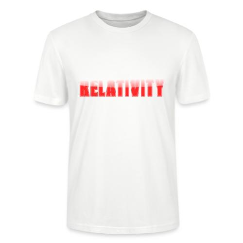 Relativity Science Typography Design - Stanley/Stella Crafter Unisex Organic T-Shirt