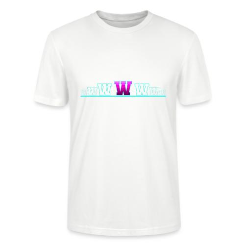 Letter W – Capital Varsity Alphabet Monogram - Stanley/Stella Crafter Unisex Organic T-Shirt