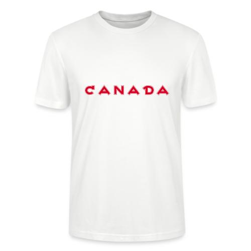 Canada, red letters on white background - Stanley/Stella Crafter Unisex Organic T-Shirt