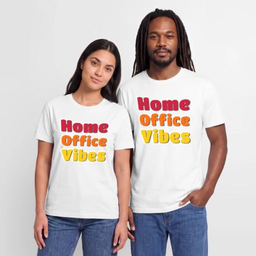 Home Office Vibes Remote Work Design - Stanley/Stella Crafter Unisex Organic T-Shirt