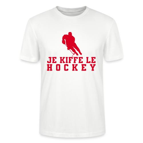 I love hockey - Stanley/Stella Crafter Unisex Organic T-Shirt