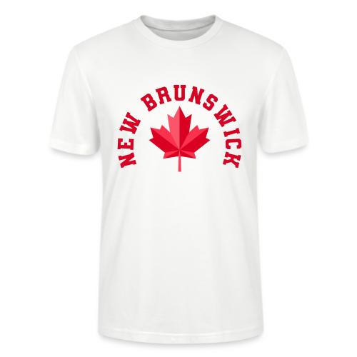 New Brunswick with maple leaf - Stanley/Stella Crafter Unisex Organic T-Shirt
