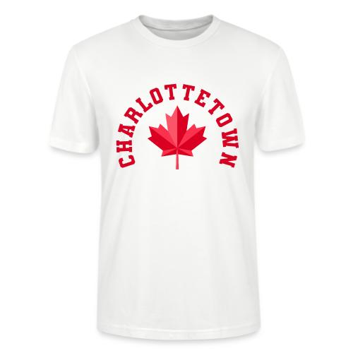 Charlottetown with maple leaf - Stanley/Stella Crafter Unisex Organic T-Shirt