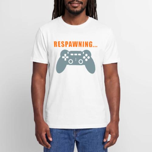 Respawning Gamer Controller Design - Stanley/Stella Crafter Unisex Organic T-Shirt