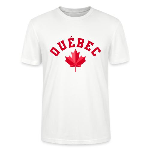 Quebec with maple leaf - Stanley/Stella Crafter Unisex Organic T-Shirt