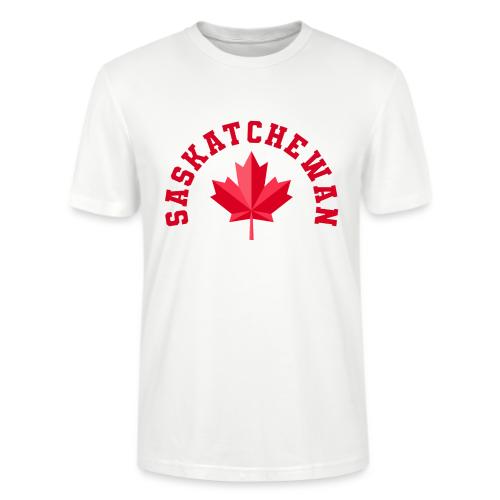 Saskatchewan with maple leaf - Stanley/Stella Crafter Unisex Organic T-Shirt