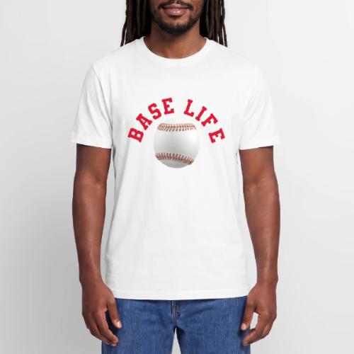 Baseball: Base Life Vibes - Stanley/Stella Crafter Unisex Organic T-Shirt