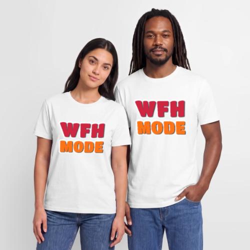 WFH Mode Remote Work Lifestyle Design - Stanley/Stella Crafter Unisex Organic T-Shirt