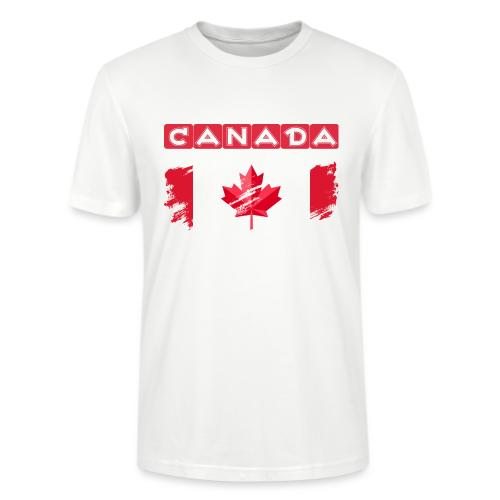 Canada, Inspired by the Canadian flag - Stanley/Stella Crafter Unisex Organic T-Shirt