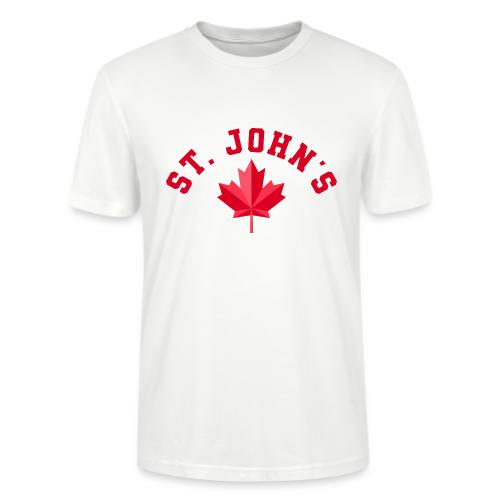 St. John's with maple leaf - Stanley/Stella Crafter Unisex Organic T-Shirt