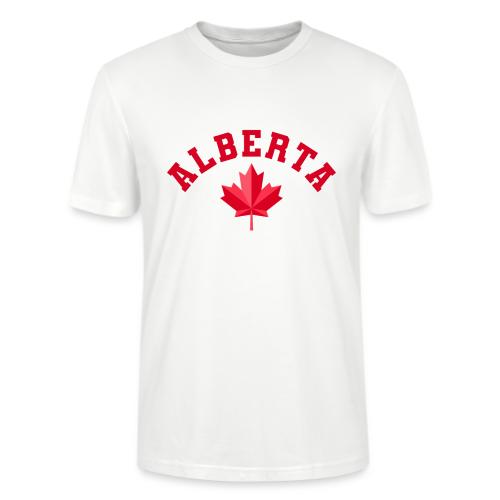 Alberta with maple leaf - Stanley/Stella Crafter Unisex Organic T-Shirt