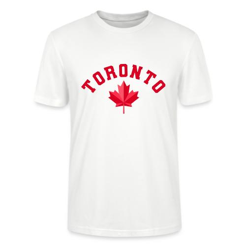 Toronto with maple leaf - Stanley/Stella Crafter Unisex Organic T-Shirt