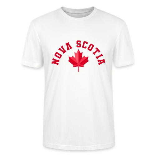 Nova Scotia with maple leaf - Stanley/Stella Crafter Unisex Organic T-Shirt