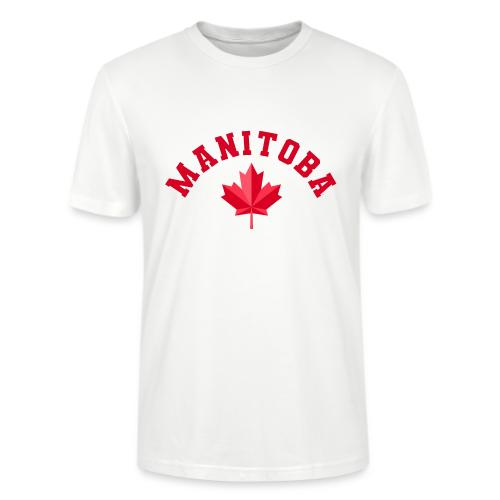 Manitoba with maple leaf - Stanley/Stella Crafter Unisex Organic T-Shirt